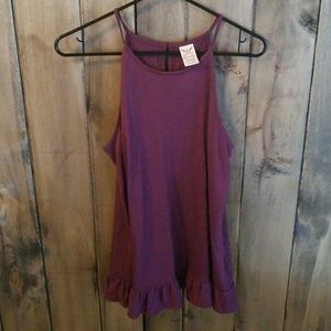 Purple tank top